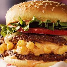 Red Robin S Buzz Mac N Cheese Tavern Double Red Robin Gourmet Burgers Mac And Cheese Burger Gourmet Burgers
