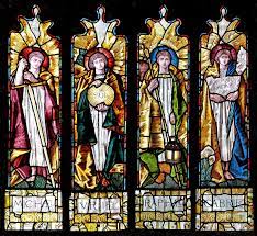 Archangels Painting Stained Glass Mosaic Art