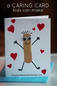 If you find that you are bitten by the card making bug, you will find it helpful to look at magazines, books and the web for inspiration. Simple Card Making Ideas For Kids Stitches Press Get Well Cards Kids Cards Simple Cards