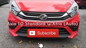 I came across this brand new perodua axia 1.0 standard g automatic and did a video review on it. Perodua Axia 1 0 Standard G Xtra Auto 2020 Malaysia Automotive