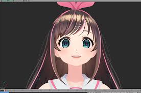 Kizuna Ai Softimage Model Anime Meninas Anime Meninas
