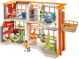 Playmobil Furnished Children S Hospital Playset 6657 Childrens Hospital Playmobil Playmobil Toys