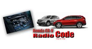 Honda radio unlock code decode civic, crv, type r, accord, jazz (. Reset Honda Crv Radio Code Anyone Can Do It