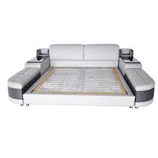 I've always liked this modern, low profile upholstered bed frame from blu dot, especially in the bright chartreuse color. Aslef King Upholstered Low Profile Platform Bed Platform Bed Upholstered Storage Flexible Bed