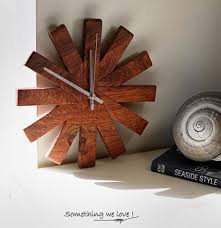 Simple But Beautiful Wooden Clock Wall Clock Design Wood Clocks