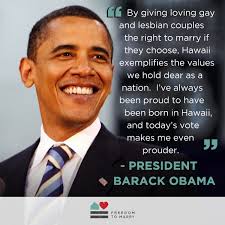 Share this great quote from President Obama to... | Freedom to Marry via Relatably.com
