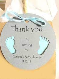 Thank You For Coming To My Baby Shower Personalized Round Thank You Party Favor Tags With Cu Baby Shower Thank You Gifts Baby Shower Diy Baby Shower Thank You