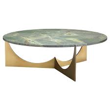 This table can accommodate up to four people comfortably, with standard dining height chairs. Eclipse Round Coffee Table Solid Brass Base And Granite Top For Sale At 1stdibs