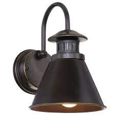 Heath Zenith 180 Degree Oil Rubbed Bronze Motion Activated Decorative Lantern Hz 4110 Or The Outdoor Wall Lantern Wall Lantern Outdoor Wall Mounted Lighting