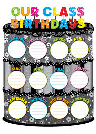 Our Class Birthdays Chart Birthday Chart Classroom Class