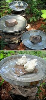 It truly is a beautiful addition. 20 Adorably Easy Diy Bird Baths You Ll Want To Add To Your Garden Today Diy Crafts