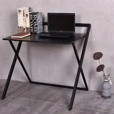 Free Shipping Buy Costway Folding Wooden Computer Desk Pc Laptop Table Large Writing Study Workstati Wooden Computer Desks Folding Computer Desk Foldable Desk