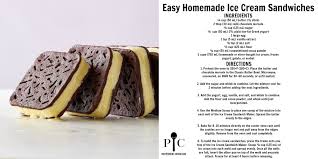 Easy Homemade Ice Cream Sandwiches Recipe Easy Homemade Ice Cream Pampered Chef Recipes Sandwich Maker Recipes