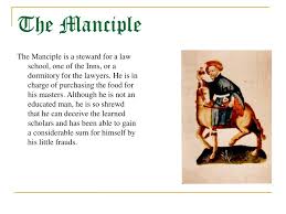 The Manciple. (The Prologue To The Canterbury Tales). Text And Explanation  - Youtube