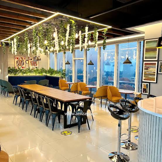Cafe interior design Calrom Café Interior Design project