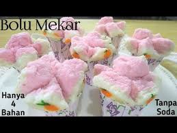 Tidak ketinggalan juga cara membuatnya yang mudah dan sederhana. Bolu Kukus Mekar 1 Telur Tanpa Soda Hanya 4 Bahan Takaran Sendok Youtube