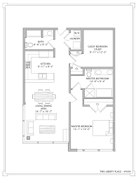 Floor Plan Of Two Liberty Residence 4304 Floor Plans Master Bathroom Guest Bedroom