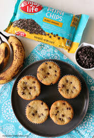 These cookies are chewy, chocolatey and ready in just 55 minutes. Gluten Free Dairy Free Banana Chocolate Chip Muffins