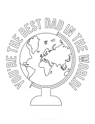 Coloring pages fathers day outline. 31 Father S Day Coloring Pages Best Free Printables For Kids