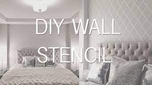 Check spelling or type a new query. How To Stencil Paint A Wall Diy Wallpaper Effect Youtube