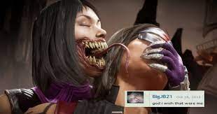 I Need Mileena To Kiss Me With Her Scary Demon Mouth