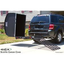 Find many great new & used options and get the best deals for folding strong electric wheelchair hitch carrier mobility scooter loading ramp at the best online prices at ebay! Aerfoil Scooter Carrier Cover For The Sc400 V2 Sc500 V3 Mobility Ca Scooter Scooter Custom Hitch Bike Rack