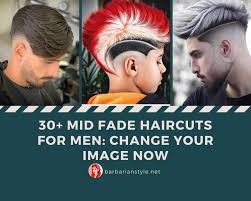 For hair longer than an inch, you may have to use a pair of styling scissors to make precise cuts; 30 Mid Fade Haircuts For Men Change Your Image Now
