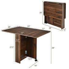 Crafted from wood with a natural lacquered finish, it comes complete with four coordinating slatted. Small Folding Dining Tables Target