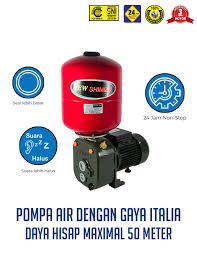 Pastikan sesuaikan daya listrik pompa dengan daya listrik rumah. Shimizu Pc 503 Pompa Air Sumur Dalam Tangki 500w Daya Hisap 50 Meter Pc 503 Pc503 Hijau Lazada Indonesia