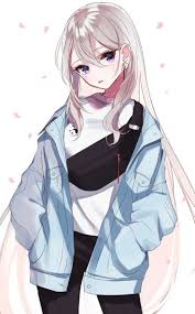 Image of karakter karakter yandere yang dijamin bikin lo merinding. Pin On Anime Girls With White Silver Hair