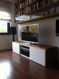 ikea hack stylish tv cabinet do it darling ikea tv stand home audio cabinet