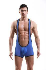 Sexy Men's underwear lingerie mesh gauze stretch leotard wrestling singlet  bodysuit Blue #1910 · Amega Fashion · Online Store Powered by Storenvy
