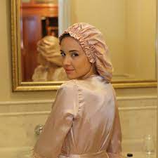 Ipek Sac Bonesi Pudra Pembe Silk Inn