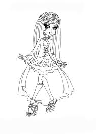 Monster High Ausmalbilder Ausmalbilder Monster Coloring Pages Monster High Monster