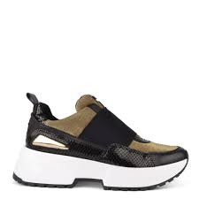 Logo grip strap over vamp. Ø­Ù„Ø§Ù‚ Ø£Ù†ØªÙŠØ¨Ø³ÙˆÙ† Ù…ÙˆÙ‡Ø¨Ø© Cosmo Knit Slip On Trainer By Michael Kors Findlocal Drivewayrepair Com