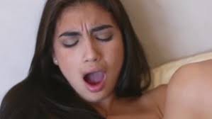 Gorgeous latina jizzed on the face. Latina Cum Face Porn Movies
