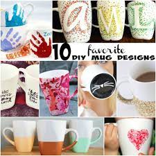 Create your own photo mug, shop our collection of the funniest joke mugs, personalize your mug with a monogram, or express yourself. 10 Adorably Cute Diy Mugs The Realistic Mama
