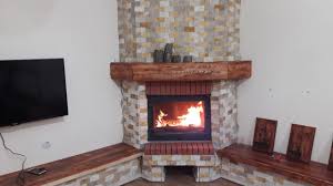 Livin 'flame electric fireplace plasterboard tv unit construction. Somine Nasil Yapilir How To Make Fireplace Youtube
