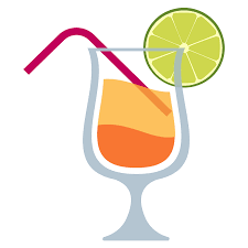 Derek yaniger creates cool retro illustrations, clip art images, fine art paintings, serigraphs, and tiki mugs inspired by cocktail. Tropical Drink Emoji Clipart Free Download Transparent Png Creazilla