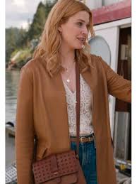 Virgin River S06 Melinda Monroe Leather Coat