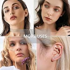 Orecchini Finti Uomo Piercing Finti Labbro