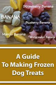 Frozen Dog Treats You Can Make At Home Dog Food Recipes Dog Biscuit Recipes Dog Treat Recipes
