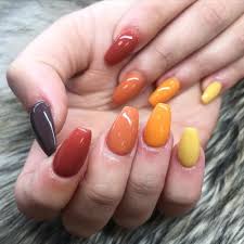 5 easy orange nail art designs for beginners & short nails video tutorial is up. These Thanksgiving Manicures Will Make You Thankful For Nail Artists Allure
