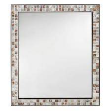 Are you interested in how to hang a bathroom mirror above your sink?for a home remodeling that will be flipped, we purchased a vanity mirror from home depot. Briscoe 23 In W X 28 In H Framed Rectangular Bathroom Vanity Mirror In Espresso 0416810820 The Home Depot