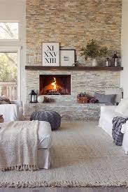 If you have built our floating shelves, it's basically the same idea. 50 Sensational Stone Fireplaces To Warm Your Senses