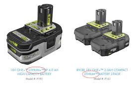 A Ryobi Battery Comparison A Detailed Guide