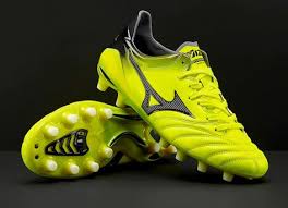 Football Soccer Futbol Mizuno Footballboots Mizuno Morelia Neo Ii Made In Japan Md Safety Yellow Black Mizuno Football Boots Soccer Shoes