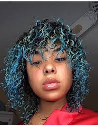 Uglyhart Temporary Hair Color Dyed Curly Hair Curly Hair Styles Naturally