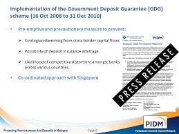 Terbuka kepada semua kakitangan kerajaan dan badan berkanun. Lessons From 2008 Financial Crisis For Bank Resolution Malaysian Experience Lim Kong Kuan November 2011 Jodhpur India Ppt Download