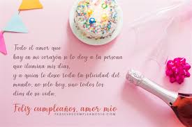 Lo prometido es deuda, aquí vengo con mi super sorpresita porque son dos fechas especiales juntas:( así que espero todo te guste mucho, porque lo hice con mucho cariño y traté de poner todo mi amorcito en esta. Frases De Cumpleanos Para Un Amor 150 Mensajes 2021
